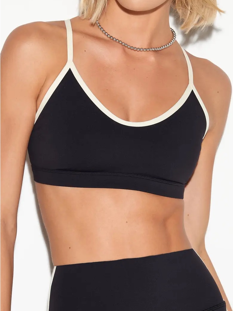 Spiritual Gangster Black Sports Bra